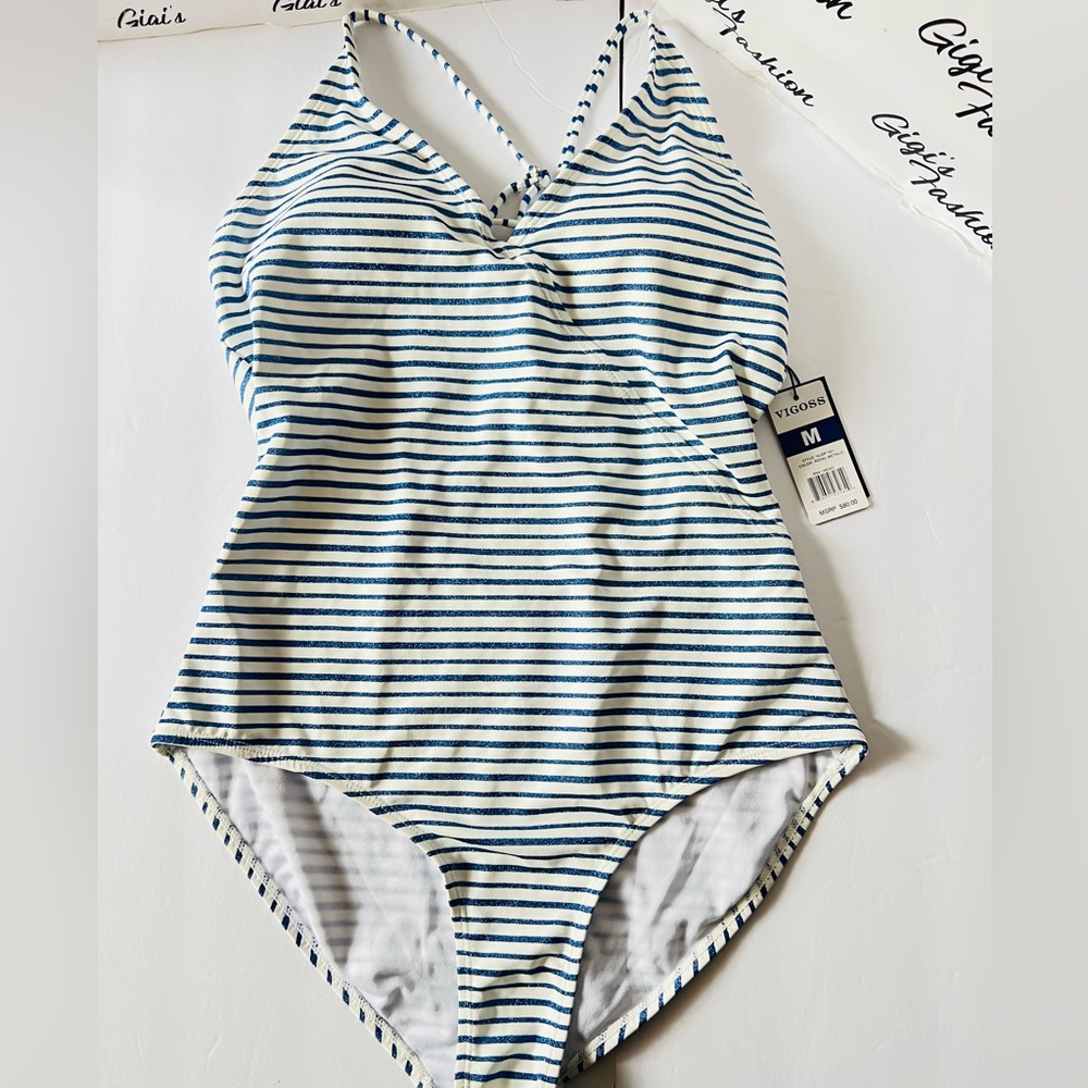 One-Piece Swimsuit with Plunge Back for Women from Vigoss